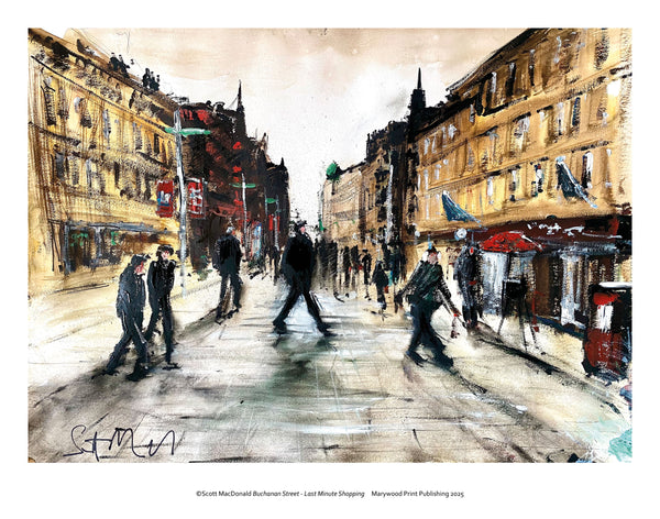 Buchanan Street- Last Minute Shopping